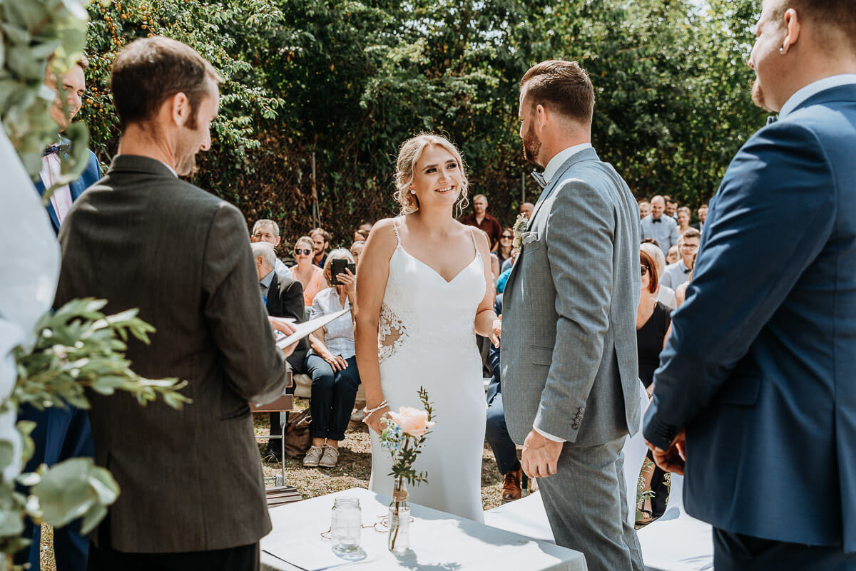 Hochzeit in den Weinbergen Trauung 10