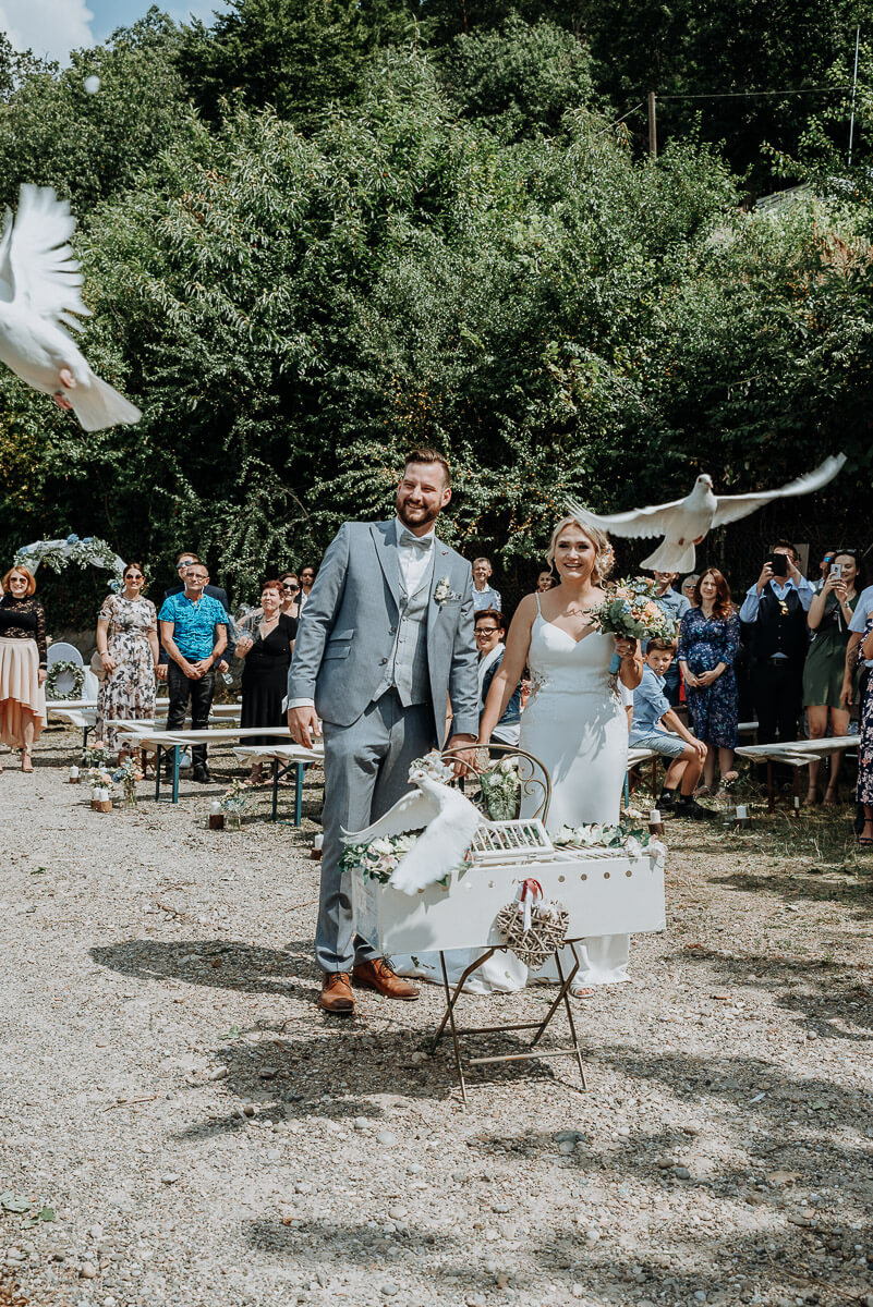 Hochzeit in den Weinbergen Trauung 19